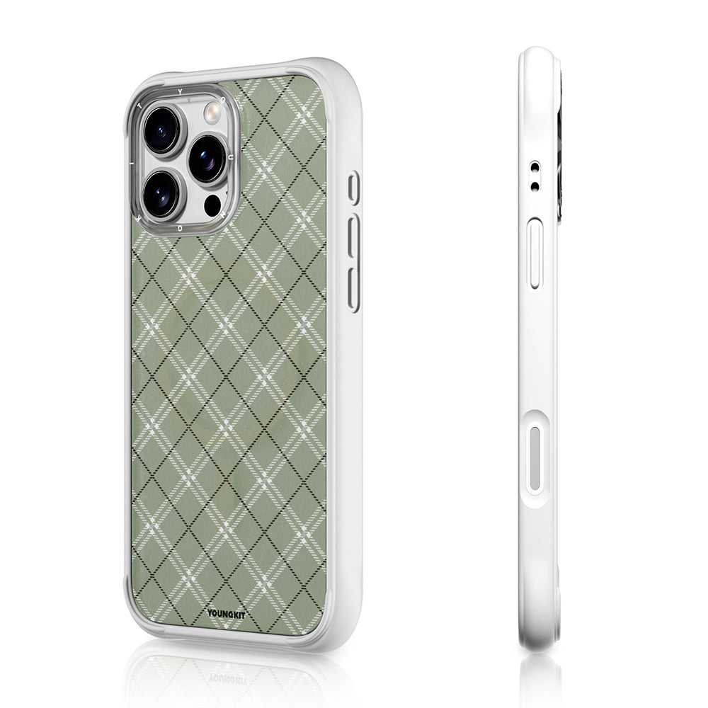 Youngkit Argyle Serisi iPhone 16 Pro Max Magsafe Telefon Kılıfı Youngkit Argyle Serisi iPhone 16 Pro Max Magsafe Telefon Kılıfı